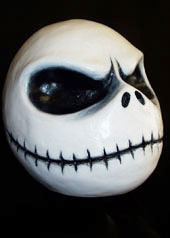 Jack Skeleton Nightmare Before Christmas mask head