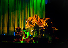 Jungle Book Scouts rudjard Kipling puppet Shere Khan tiger