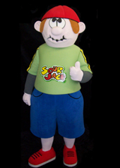 Mascot character Sour Jacks promotion