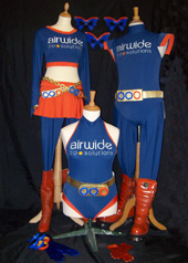 Superhero lycra costumes for promotion and events