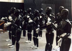 Vac form manniquins by Tentacle prop makers for theatre