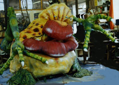 Audrey from Little Shop of Horrors plant puppet 