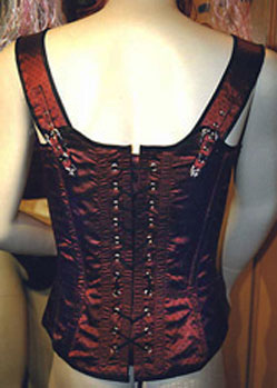 tight lacing boned corset