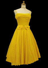 yellow party dress costume 'Capturing Mary'