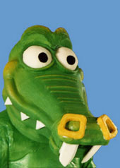 crocodile mascot costume promotion