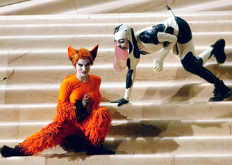 latex rubber suit dog costume