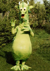 character mascot costume dragon