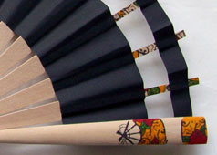 cabriolet fan prop close up
