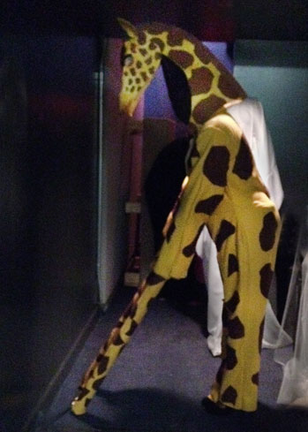 giraffe costume mask head headdress