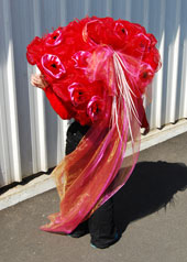 red ascot hat goodwood