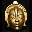 metropolis gold mask fritz lang robot