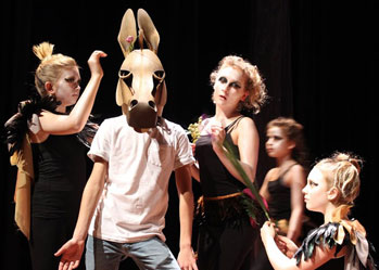 midsummer nights dream donkey head costume ass mask