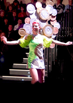 fake prop money coins dancer glitter