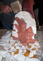 poly resin sculpture