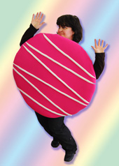 mascot costume foam buscuit cookie