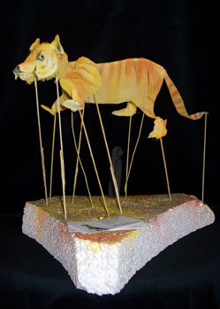 tiger giant puppet model makers jungle book shere khan