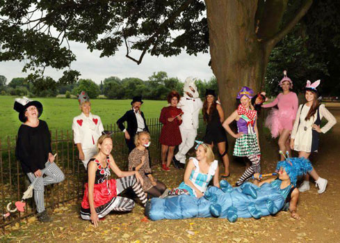 alice in wonderland costume ideas unicorn headdress