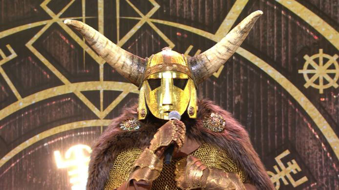 Masked Singer Viking Ron Brandsteder made by Tentacle Studio