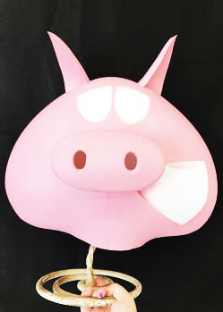 moonpig prop costume pig mask makers