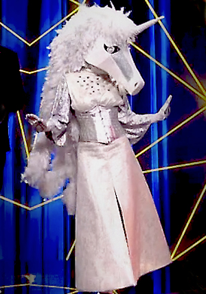 Unicorn Eenhoorn costume kostuum masked singer nederland Tentacle studio