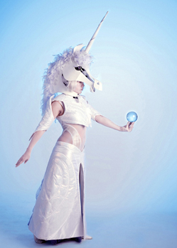 unicorn magical head mask animal headdress costume