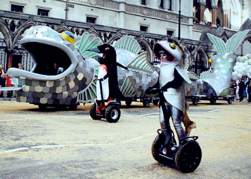 custom fish penguin costume parade canival costumes