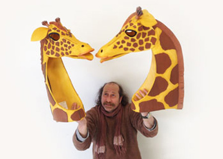 giraffe safari animal carnival mask lion king 