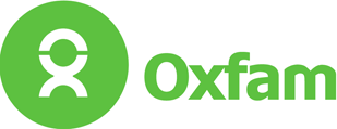 logo oxfam big head makers