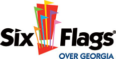 logo six flags over georgia