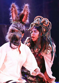 midsummer nights dream donkey mask head theatre