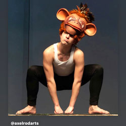 custom monkey king axelrod ballet theater costume headdress hat made by Tentacle Studio
