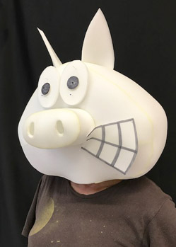 moonpig prop costume pig mask makers