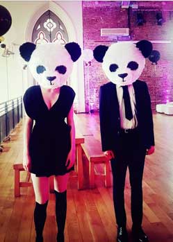 panda heads animal mask maker