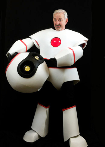 robot man mascot costume maker tentacle studio