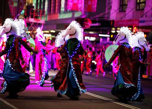 white horse mask  Sydney