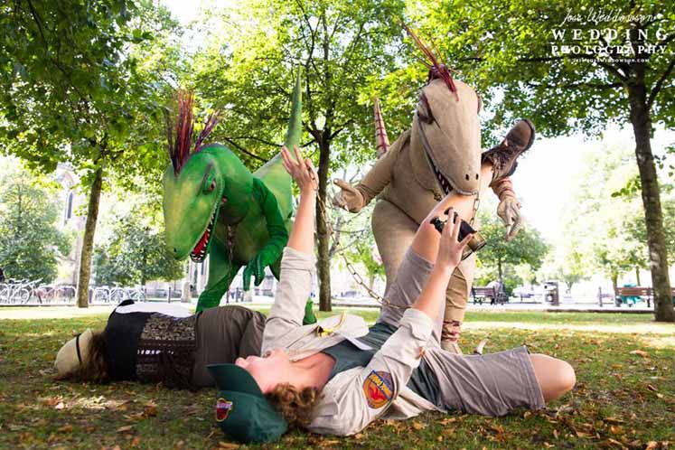 buy Velociraptor dinosaur costume maker t rex