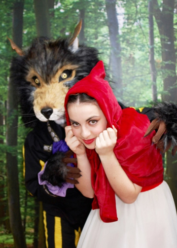 wolf head mas khat red riding hood Tentacle Studio 