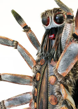 wolf spider Halloween insect costume made by Tentacle Studio